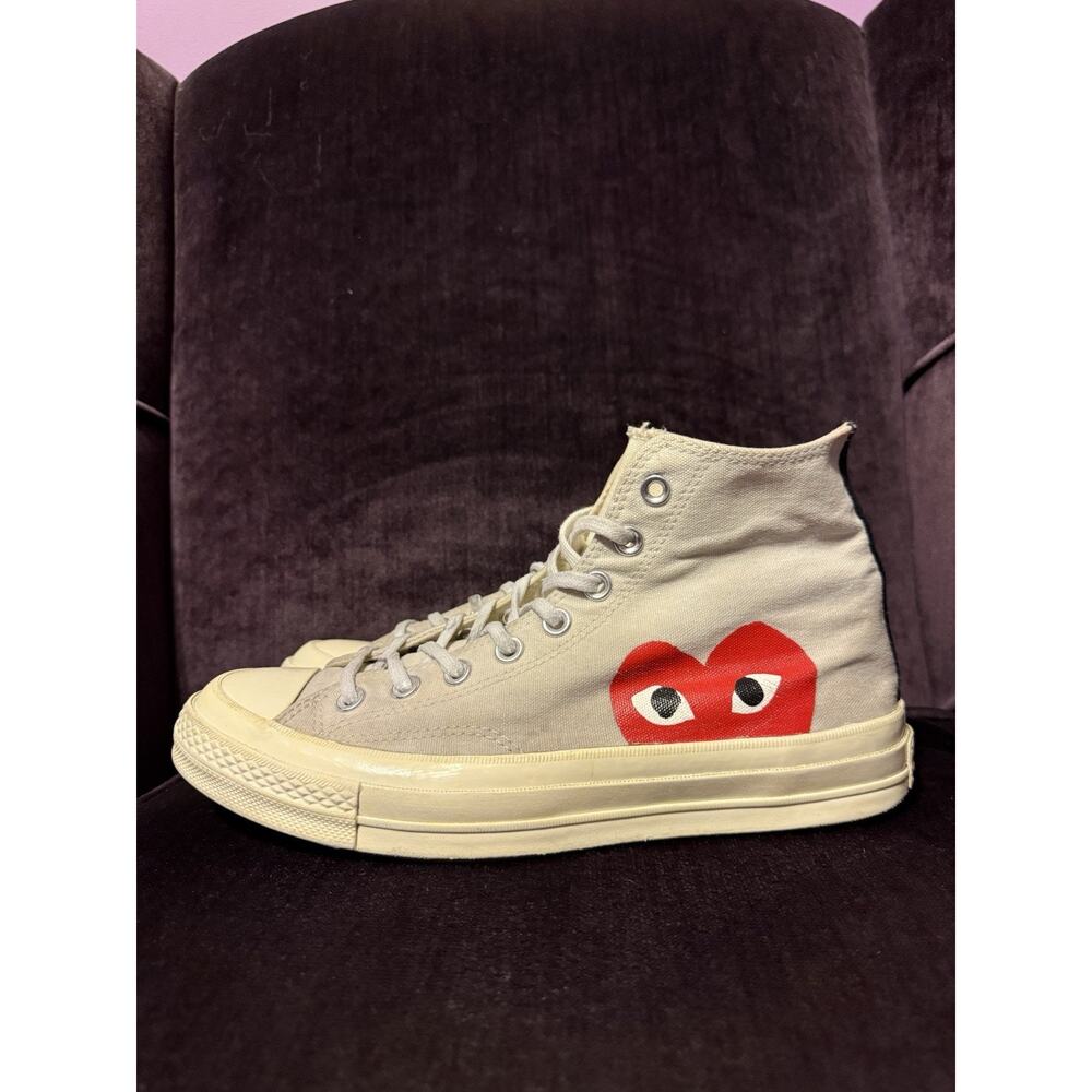 Converse Chuck Taylor All Star High x Comme des Garcons Play Mens Sz 8.5 150205C